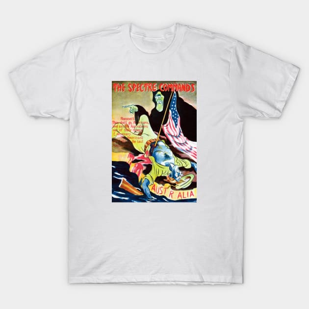 WWII The Spectre Commands T-Shirt by historicimage